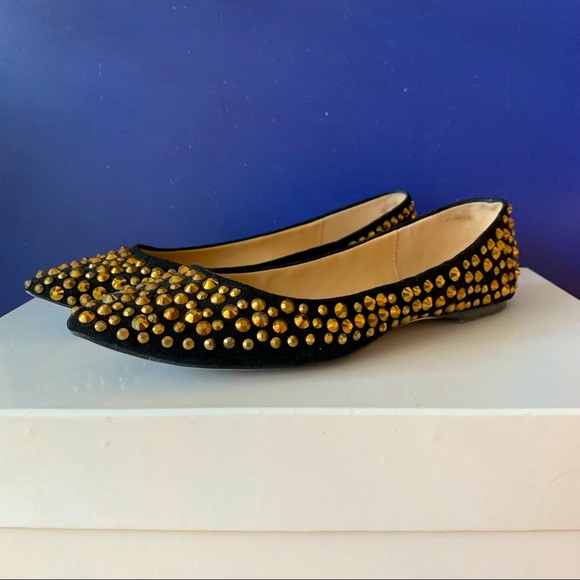 Blinged Out Rhinestone Flats from Zara - Picture 4 of 6